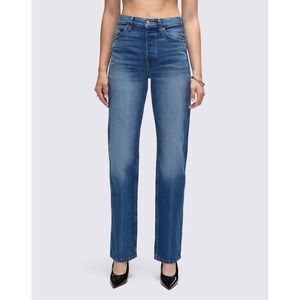 NWT RE/DONE 90s High Rise‎ Loose Jeans Deep Faded Blue Size 29 MSRP $315